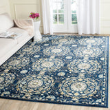 Safavieh Evoke 10'-0" x 14'-0" Rug in Navy / Ivory