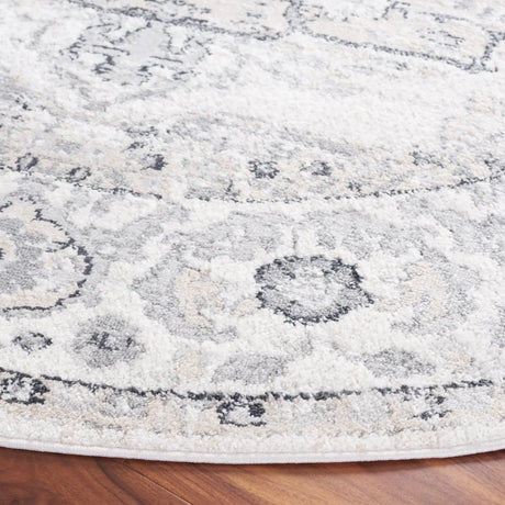 Safavieh Layla 6'-7" x 6'-7" Rug in Ivory Grey / Charcoal