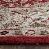 Safavieh Chelsea 8'-0" x 10'-0" Rug in Burgundy / Ivory
