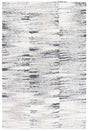Safavieh Berber Shag 4'-5" x 6'-5" Rug in Grey / Ivory