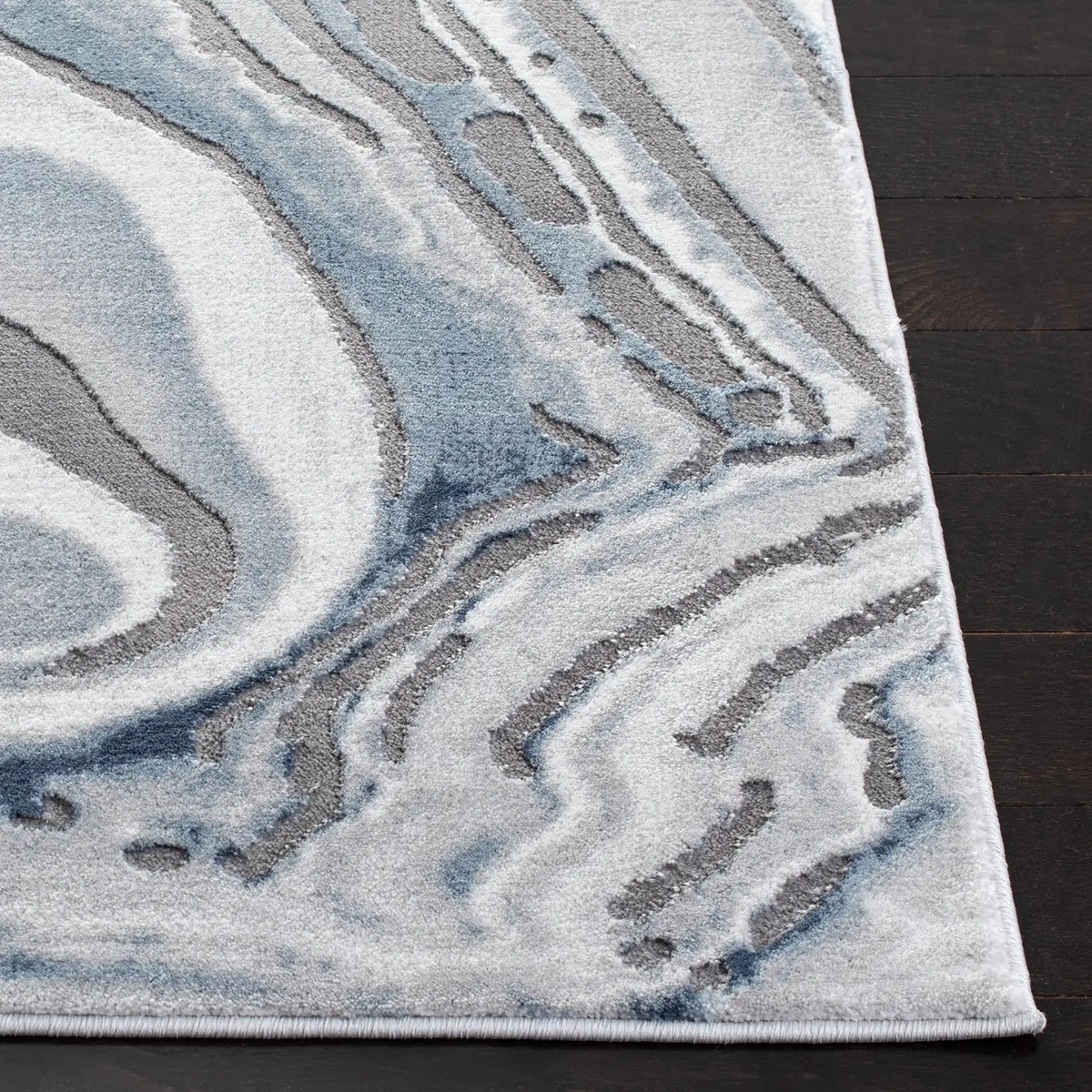 Safavieh Craft 4'-0" x 6'-0" Rug in Blue / Grey