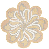 Safavieh Novelty 6'-0" x 6'-0" Rug in Rust / Gold