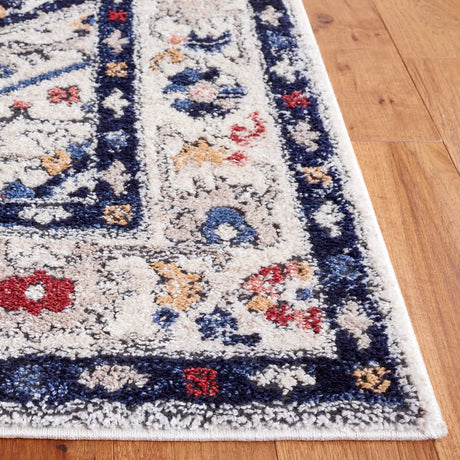 Safavieh Luna 4'-5" x 6'-5" Rug in Beige / Navy
