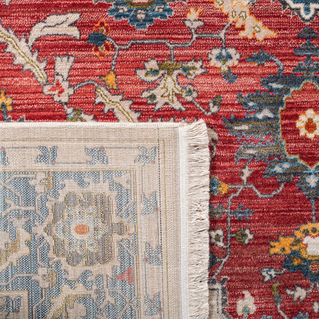 Safavieh Vintage Persian 4'-0" x 6'-0" Rug in Red / Blue