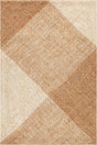 Chandra Aaliyah AAL-57700 Tan / Ivory rug, flat view