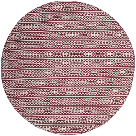 Safavieh Montauk 6'-0" x 6'-0" Rug in Ivory / Red