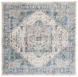 Safavieh Valencia 6'-4" x 6'-4" Rug in Ivory / Blue