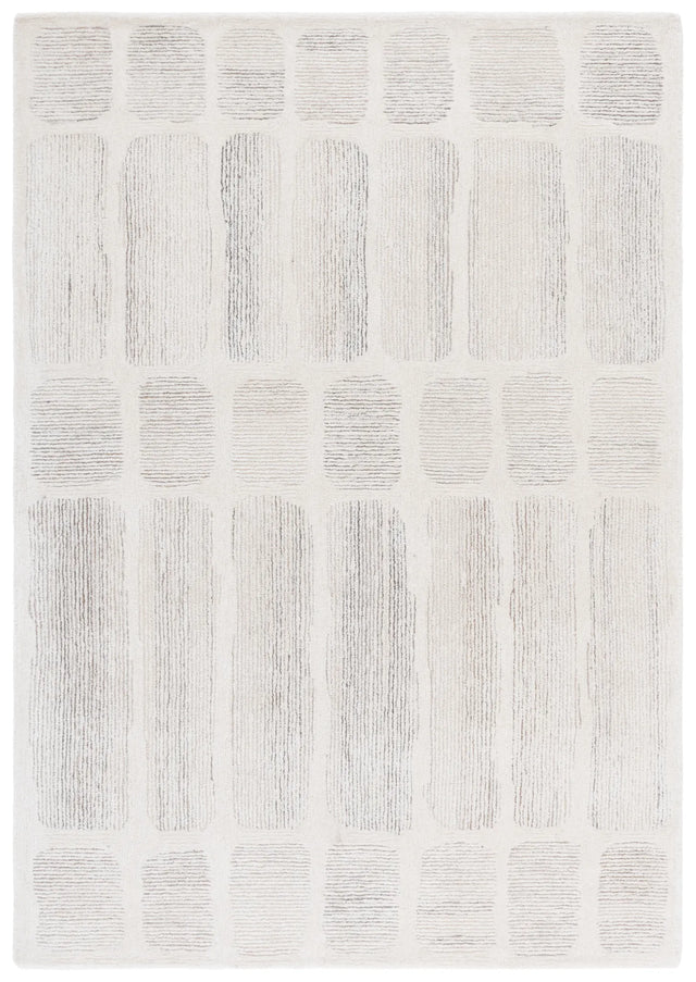 Safavieh Metro 4'-0" x 6'-0" Rug in Ivory / Grey