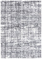 Safavieh Rumi Shag 4'-0" x 6'-0" Rug in Charcoal / Ivory