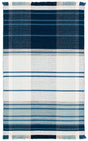 Safavieh Striped Kilim 4'-0" x 6'-0" Rug in Blue / Beige