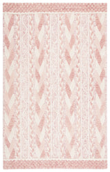 Safavieh Metro 4'-0" x 6'-0" Rug in Pink / Ivory