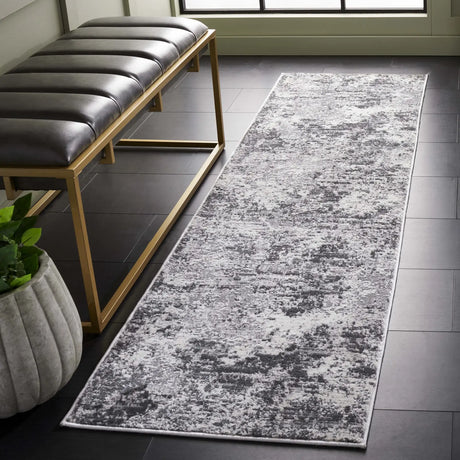 Safavieh Lagoon 2'-2" x 8'-0" Rug in Ivory / Grey