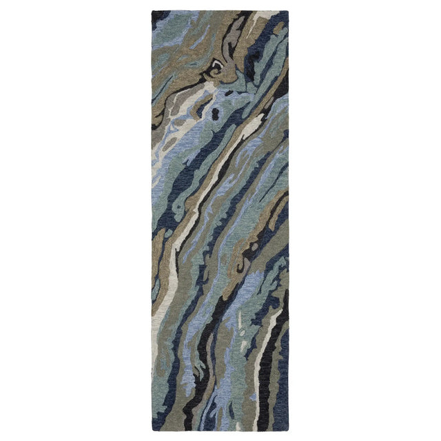 Oriental Weavers Sphinx Kipton KIP03 Blue Rugs - runner