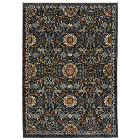 Oriental Weavers Sphinx Aberdeen 006B1 Blue/ Multi Rugs - main flat
