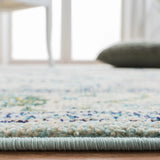 Safavieh Monaco 4'-0" x 5'-7" Rug in Light Blue / Ivory