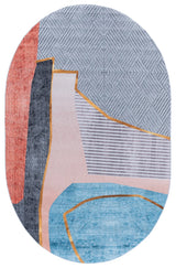 Safavieh Tacoma 5'-0" x 8'-0" Rug in Beige / Blue