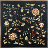 Safavieh Lyndhurst 6'-7" x 6'-7" Rug in Black / Multi