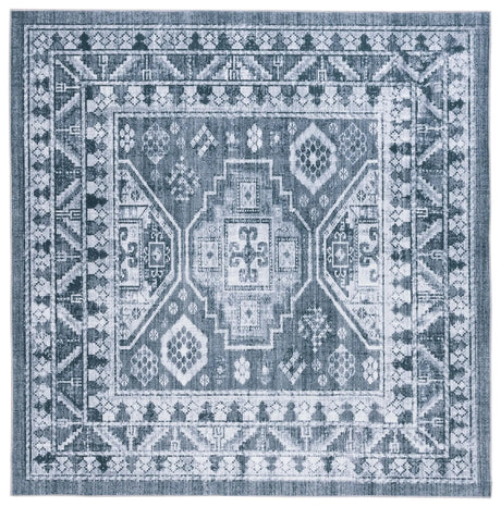 Safavieh Arizona 6'-0" x 6'-0" Rug in Grey Green / Ivory