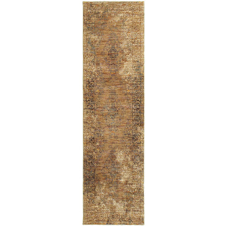 Oriental Weavers Sphinx Andorra 6845D Gold/Brown Rugs - runner