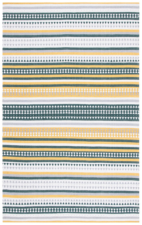 Safavieh Montauk 4'-0" x 6'-0" Rug in Yellow / Ivory