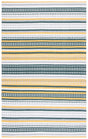 Safavieh Montauk 4'-0" x 6'-0" Rug in Yellow / Ivory