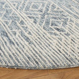 Safavieh Metro 6'-0" x 6'-0" Rug in Natural / Blue