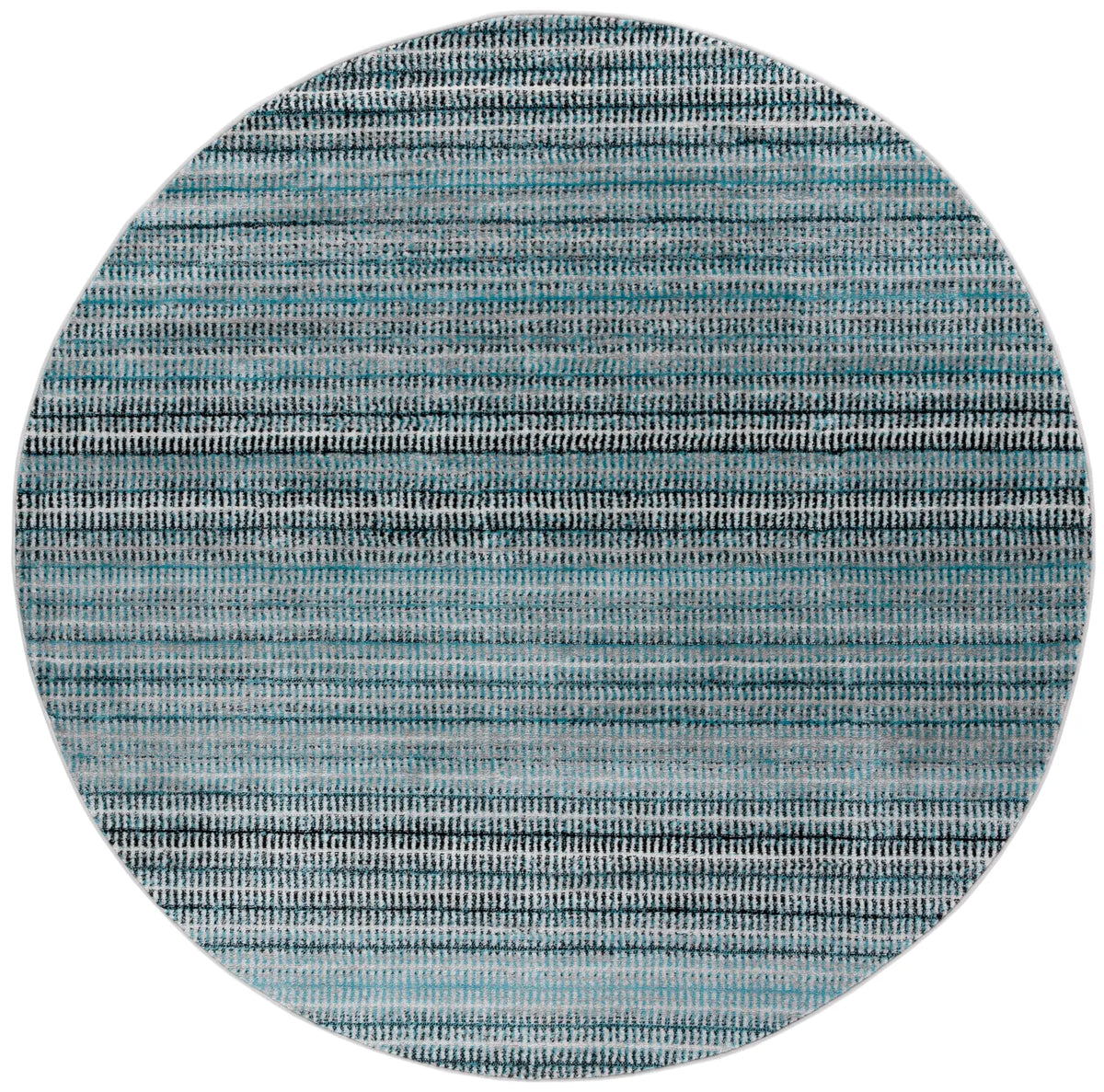 Safavieh Skyler 6'-7" x 6'-7" Rug in Blue / Grey