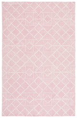 Safavieh Abstract 4'-0" x 6'-0" Rug in Pink / Ivory