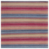 Safavieh Montauk 6'-0" x 6'-0" Rug in Blue / Red