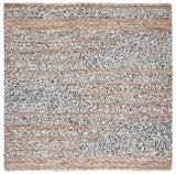 Safavieh Natura 6'-0" x 6'-0" Rug in Ivory / Black