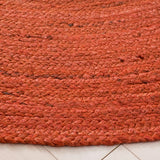 Safavieh Vintage Leather 5'-0" x 5'-0" Rug in Rust