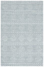 Safavieh Marbella 4'-0" x 6'-0" Rug in Silver / Grey