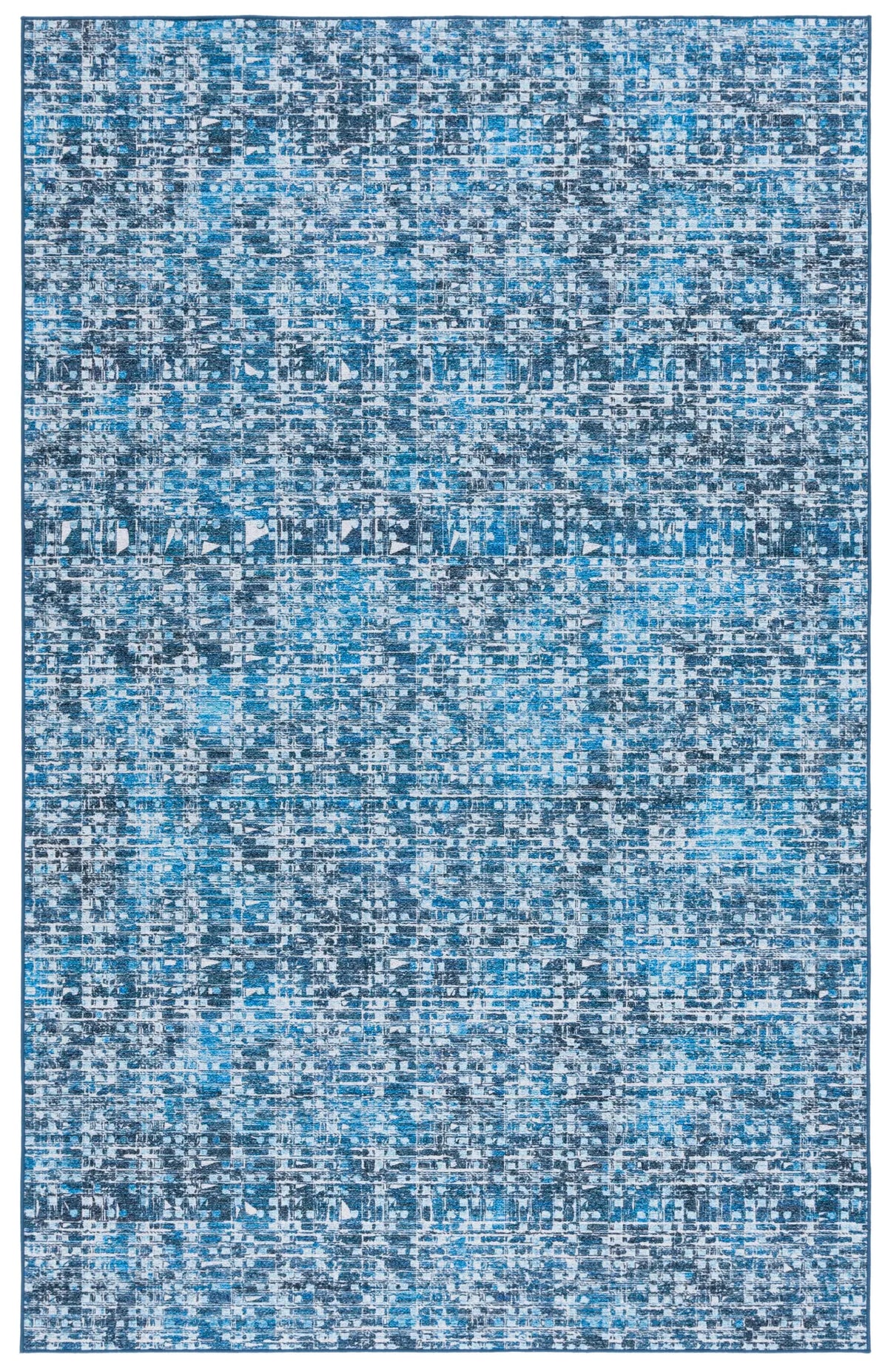 Safavieh Tucson 4'-0" x 6'-0" Rug in Blue / Grey