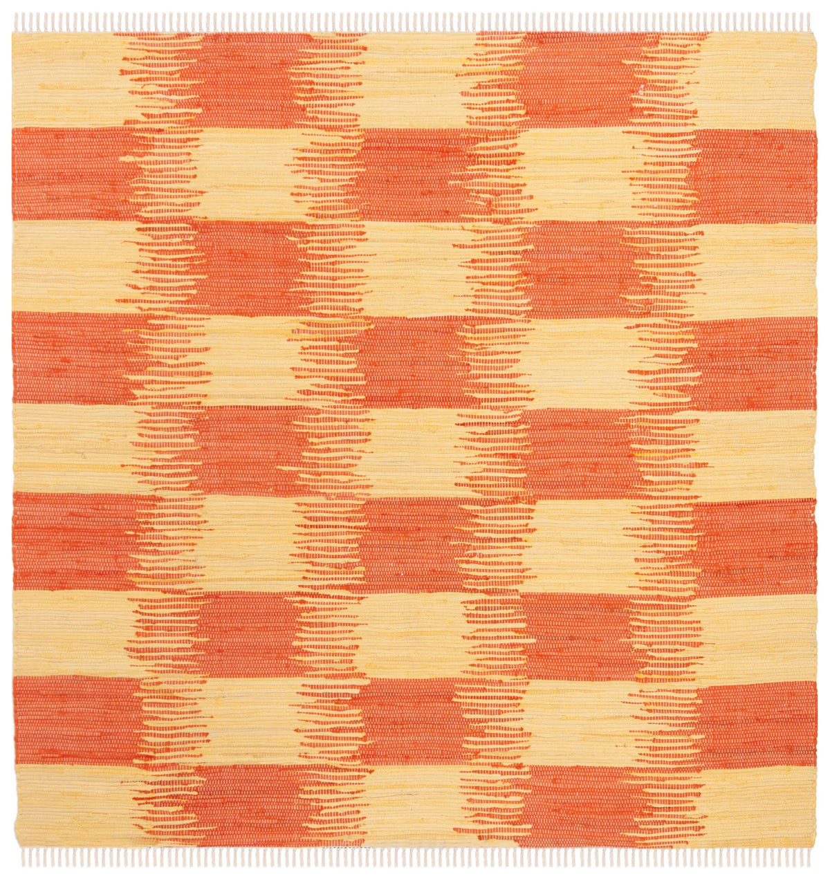 Safavieh Montauk 6'-0" x 6'-0" Rug in Yellow / Orange