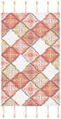 Safavieh Saffron 3'-0" x 5'-0" Rug in Rust / Ivory