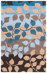 Safavieh Soho 3'-6" x 5'-6" Rug in Brown / Blue