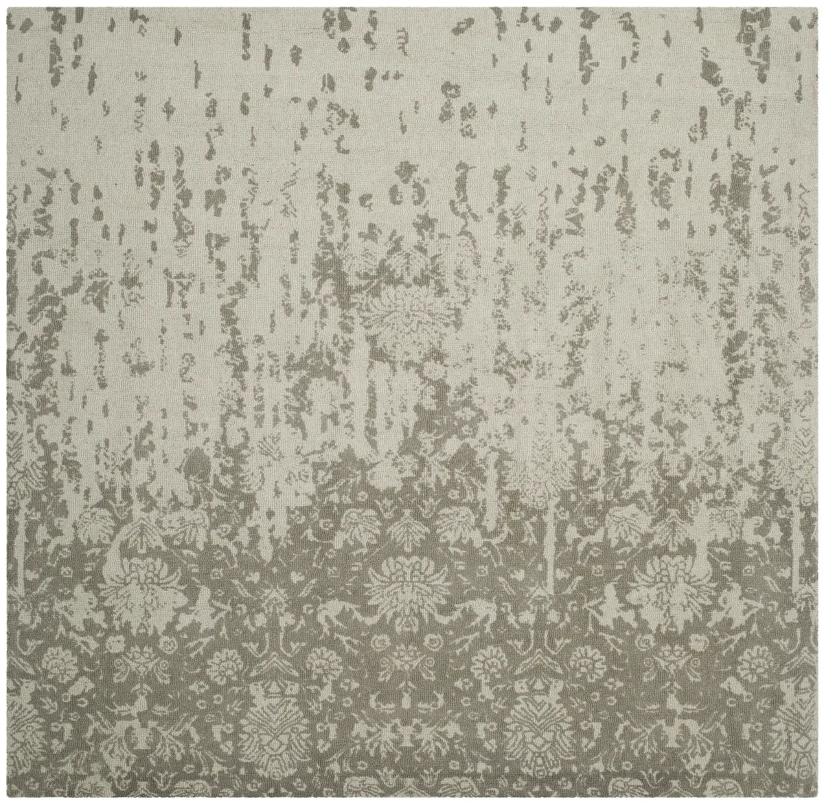 Safavieh Restoration Vintage 6'-0" x 6'-0" Rug in Light Sage / Grey