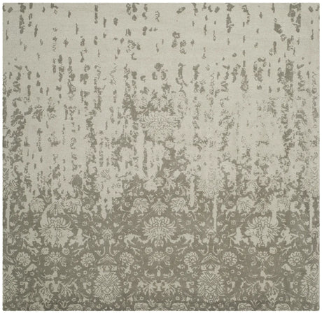 Safavieh Restoration Vintage 6'-0" x 6'-0" Rug in Light Sage / Grey
