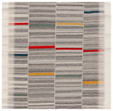 Safavieh Kilim 6'-0" x 6'-0" Rug in Ivory / Grey