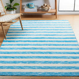 Safavieh Easy Care 4'-0" x 6'-0" Rug in Blue / Ivory