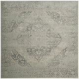 Safavieh Vintage 6'-0" x 6'-0" Rug in Silver