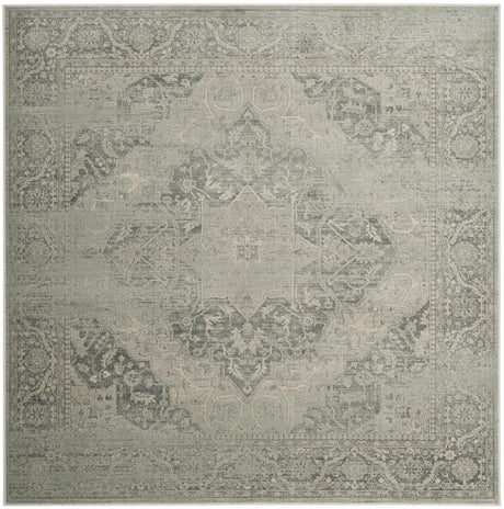 Safavieh Vintage 6'-0" x 6'-0" Rug in Silver
