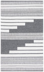 Safavieh Kilim 4'-0" x 6'-0" Rug in Ivory / Dark Grey