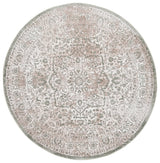 Safavieh Orchard 6'-7" x 6'-7" Rug in Green / Ivory