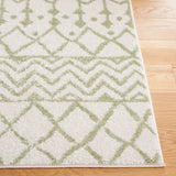 Safavieh Tulum 4'-0" x 6'-0" Rug in Ivory / Sage