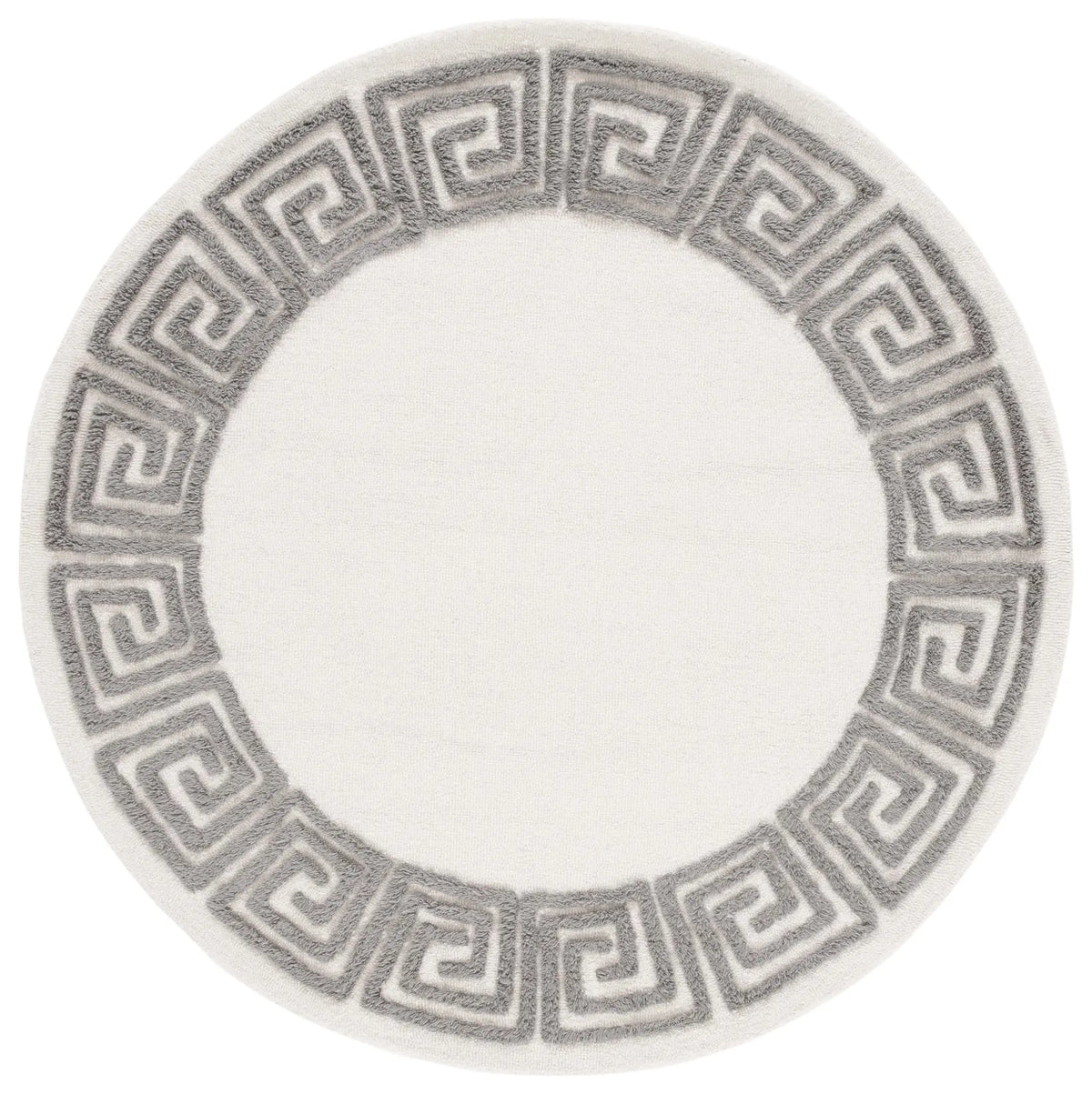 Safavieh Metro 6'-0" x 6'-0" Rug in Ivory / Grey