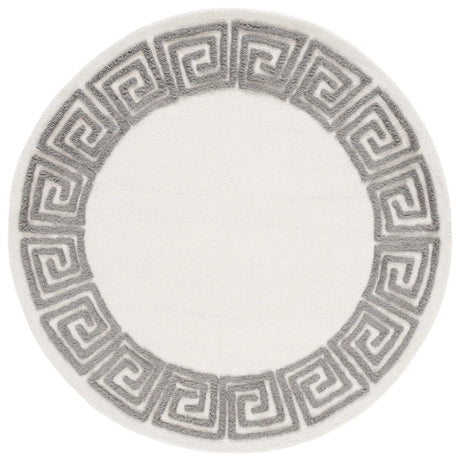 Safavieh Metro 6'-0" x 6'-0" Rug in Ivory / Grey