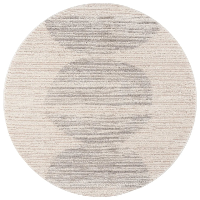 Safavieh Seattle Shag 900 6'-7" x 6'-7" Rug in Ivory / Grey