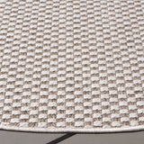 Safavieh Sisal All-Weather 6'-7" x 6'-7" Rug in Natural / Ivory