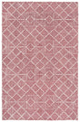 Safavieh Abstract 4'-0" x 6'-0" Rug in Red / Ivory
